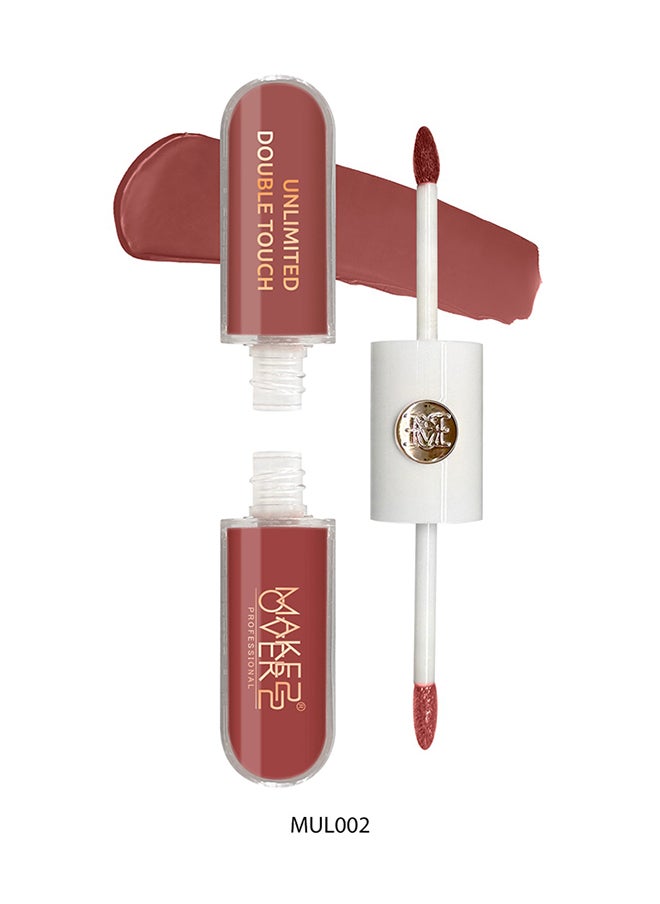MAKE OVER 22 Unlimited Double Touch Lipgloss-MUL002  - Image 1