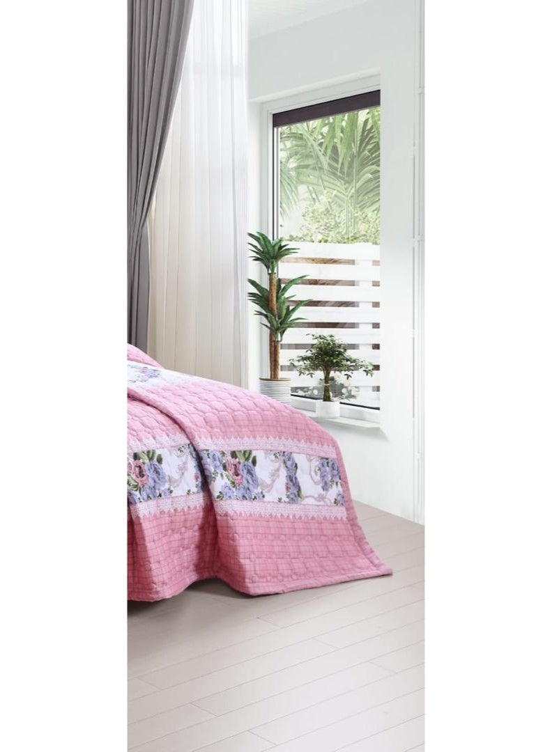 مون طقم لحاف نفرين مضغوط مشجر 6 قطع مقاس اللحاف 240x220 سم - Image 4