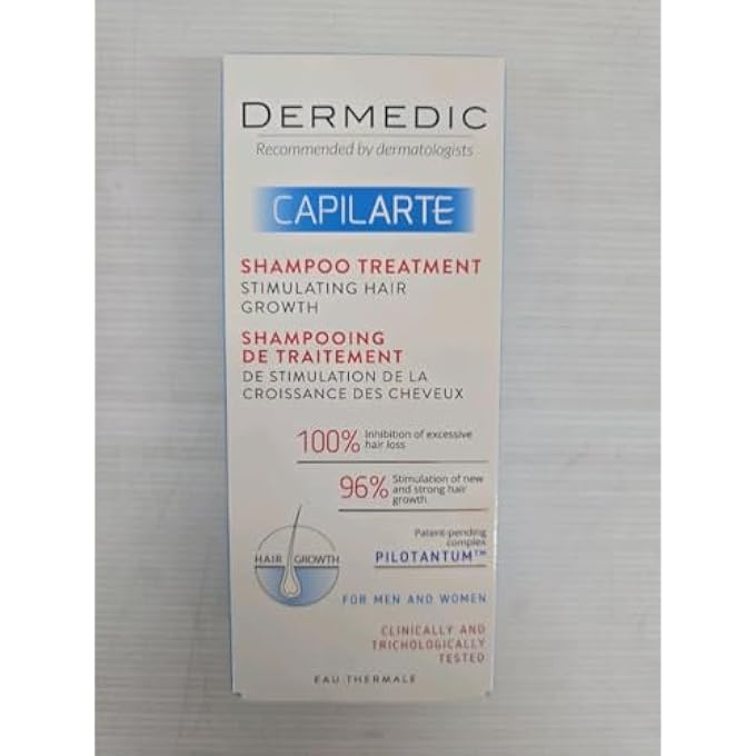 Dermedic شامبو ديرميديك كابيلارتي للشعر، 4.5 × 4.5 × 16 سم، 300 مل - Image 2