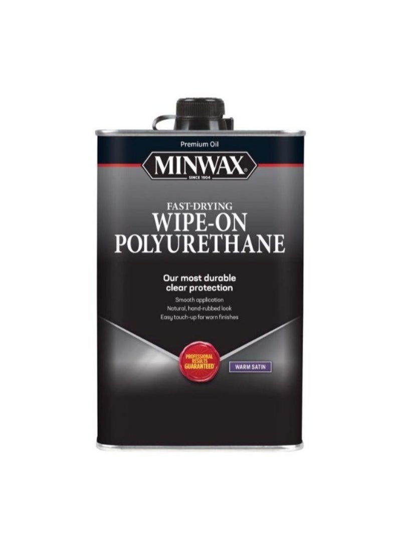 Minwax - Minwax Wipe-On Polyurethane (946 ml, Warm Satin) - Image 1