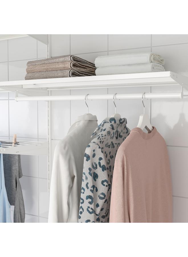 إيروريكس رف معدني باللون الأبيض، 80×40 سم - Image 2