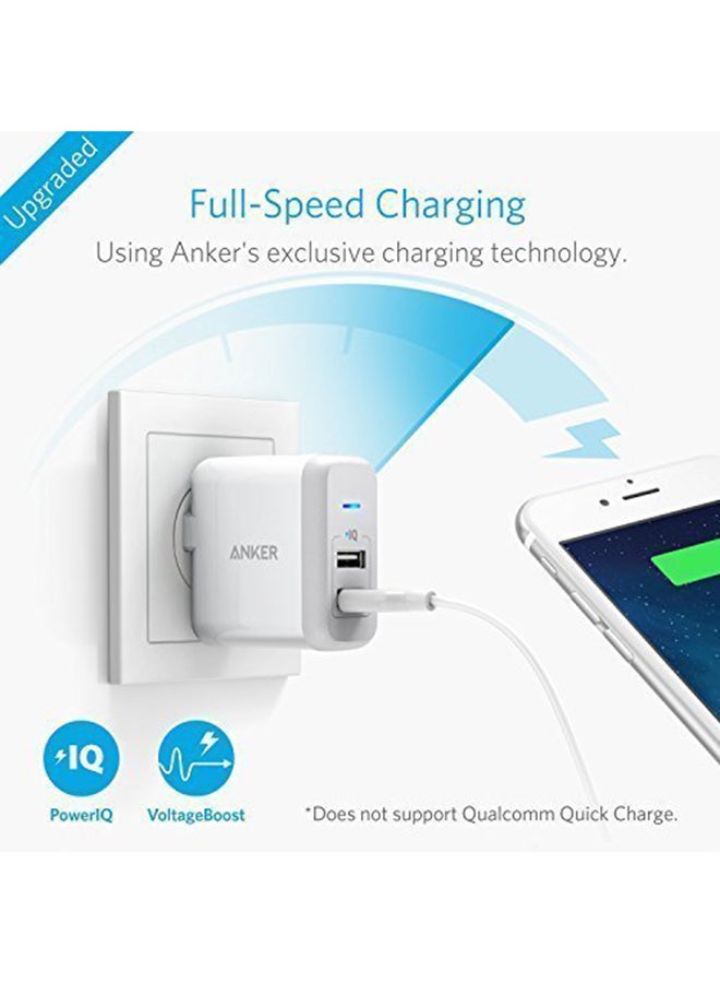 Anker 2-Port USB Charger With Micro USB Cable - Image 4