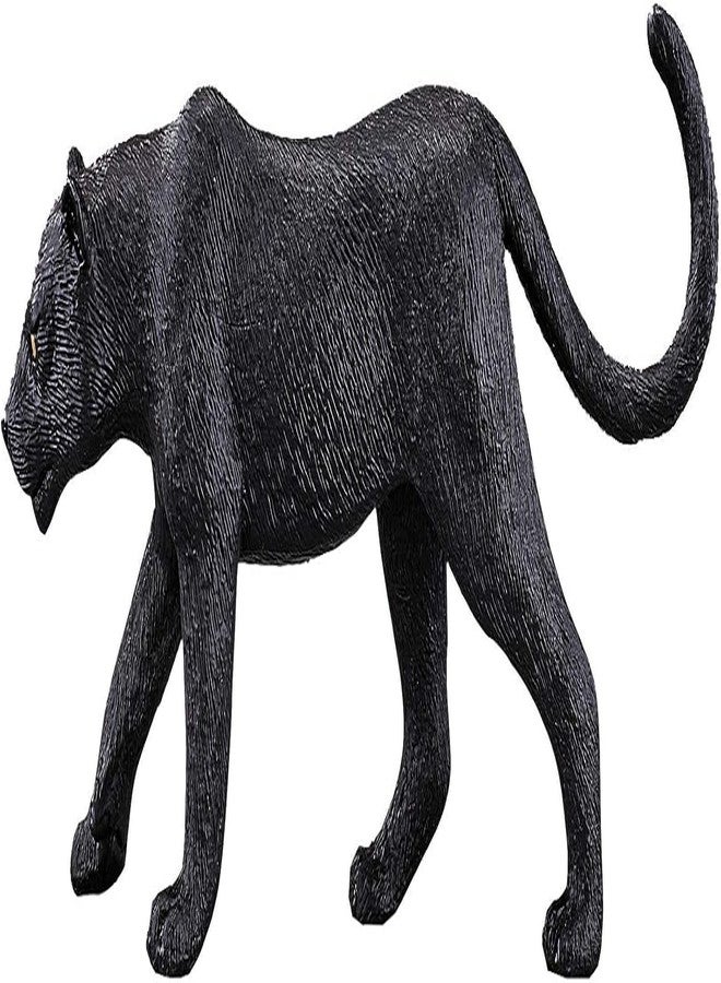 SQUISHCO Black Panther Toys for Boys, Black Panther Toy, Animal Toys for Kids Realistic Black Panther Animal Model Jungle Safari Learning and Imaginative Play - Image 1