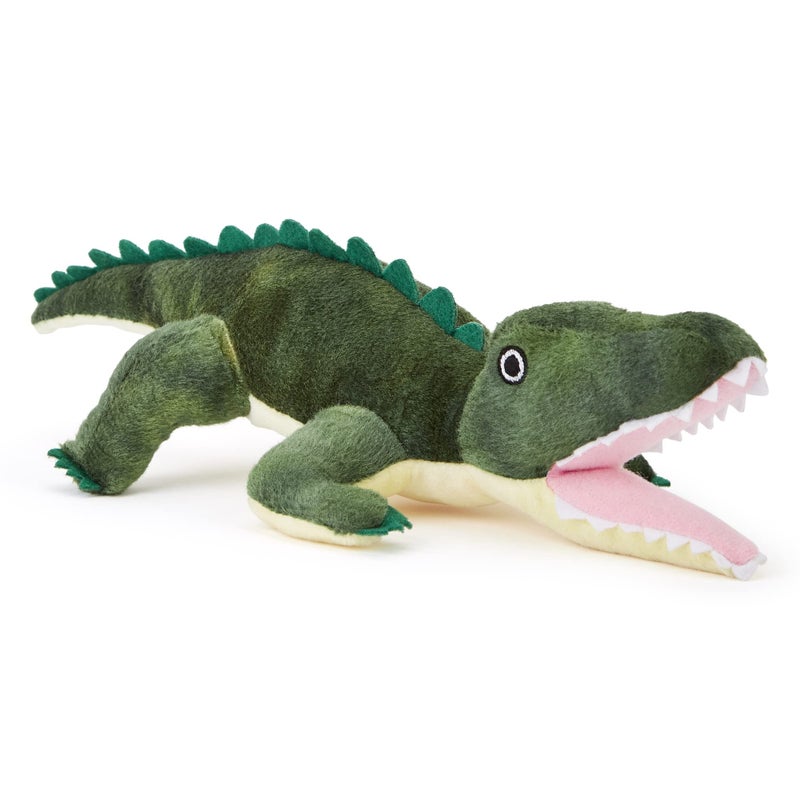Zappi Co Childrens Stuffed Crocodile Soft Cuddly Toy Safari Jungle Animal Plush (Small, 5-6 Inches, 12-15CM Crocodile) - Image 1