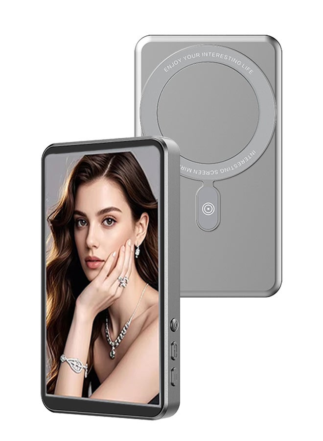 تيليسن شاشة مراقبة سيلفي للكاميرا لأجهزة iPhone وAndroid، شاشة مراقبة سيلفي Vlog مع بطارية كبيرة 1800 مللي أمبير في الساعة، تحكم بلوتوث، واي فاي 2.4G/5G ثنائي الوضع، تشغيل صوتي بدون تأخير، لمنشئي محتوى YouTube/TikTok، البث المباشر، اتصال لاسلكي - Image 2