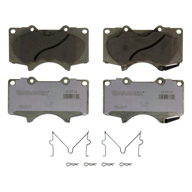 Wagner Brake OEX OEX976 Disc Brake Pad Set Premium Ceramic