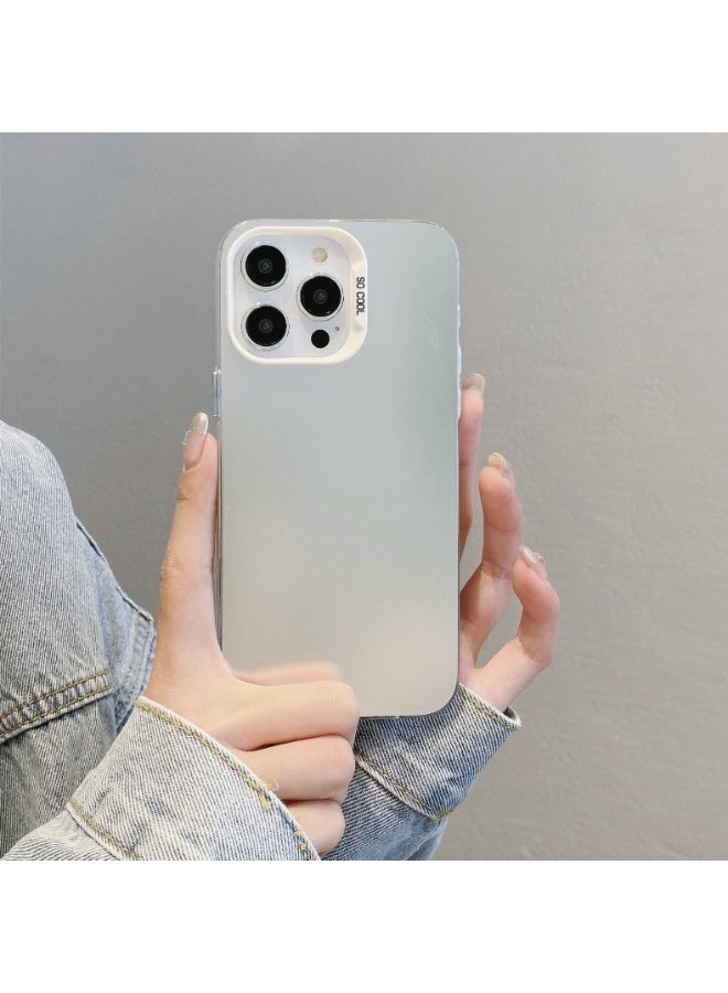 NIBEMINENT Simple Fantasy Light Protective TPU Case Cover For iPhone 14 Plus, White - Image 1