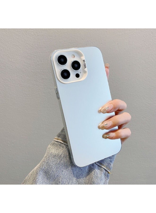 NIBEMINENT Simple Fantasy Light Protective TPU Case Cover For iPhone 14 Plus, White - Image 2