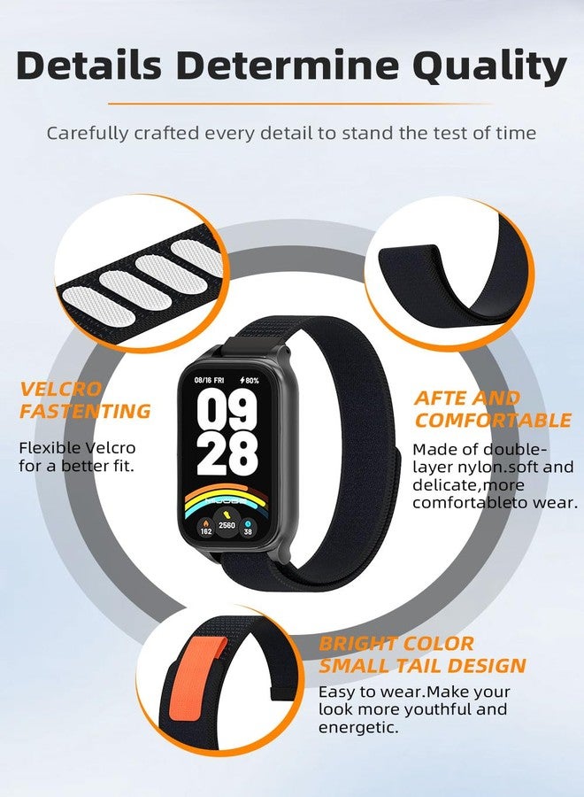 MIJOBS Strap for Amazfit Band 7 Nylon Replacement Strap Watch Wristband Smart Bracelet Accessories for Amazfit 7 Fit Band - Image 5