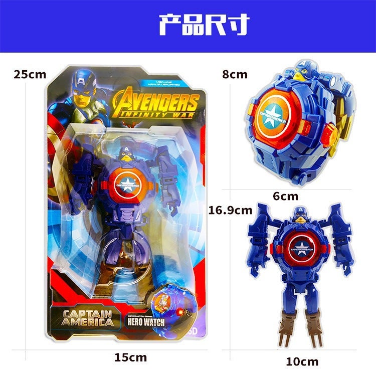 Anime Deformable Electronic Watch Toy - Image 3