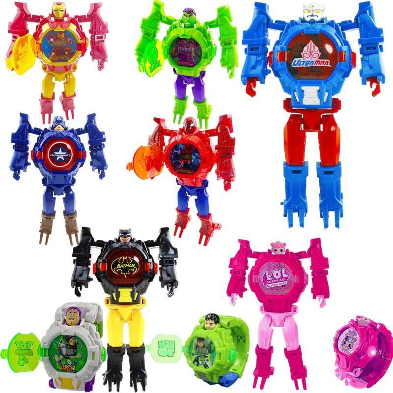 Anime Deformable Electronic Watch Toy - Image 5