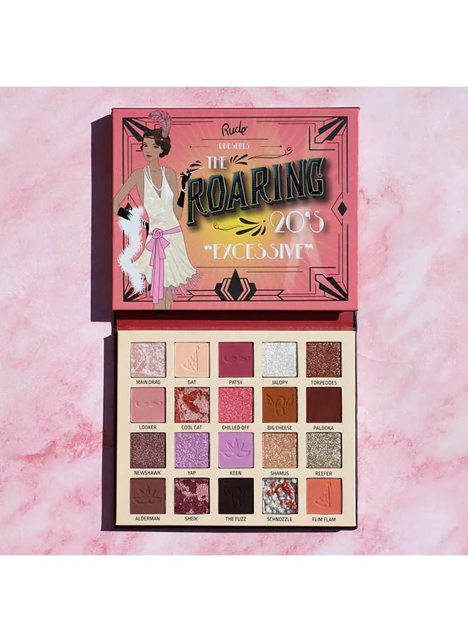 Rude Rude The Roaring 20's - 20 Eyeshadow Palette Excessive