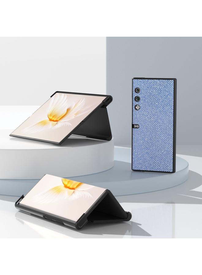 اس-توب جراب محفظة لهاتف Honor V من ABEEL Diamond Series، جراب هاتف PU بحافة سوداء - Image 4