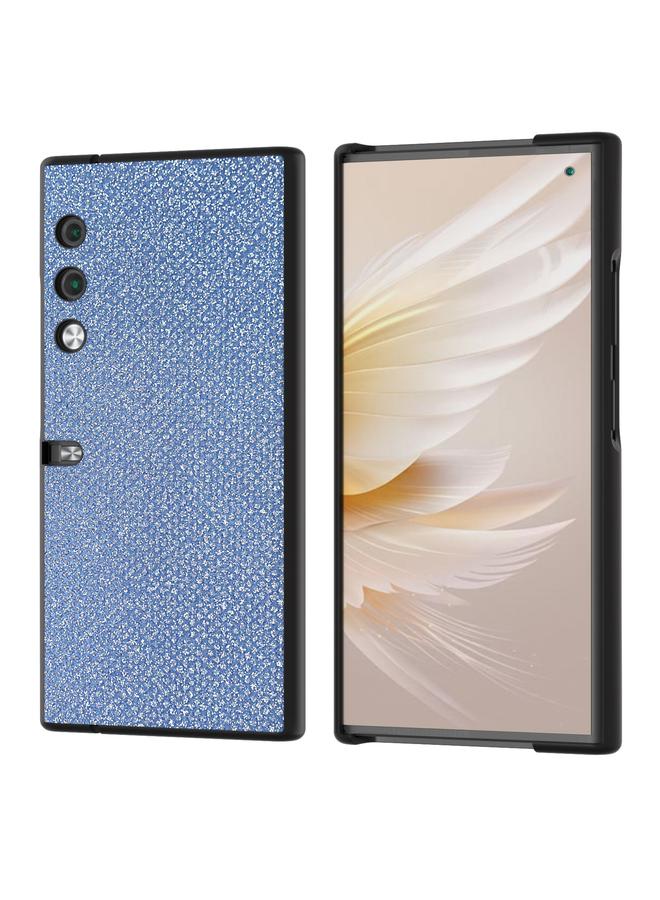 اس-توب جراب محفظة لهاتف Honor V من ABEEL Diamond Series، جراب هاتف PU بحافة سوداء - Image 1