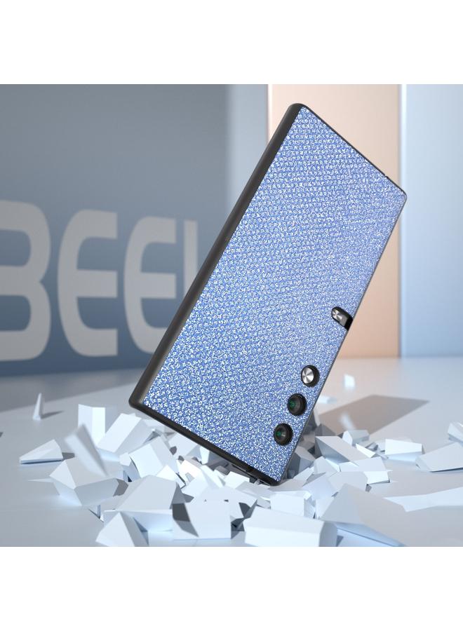 اس-توب جراب محفظة لهاتف Honor V من ABEEL Diamond Series، جراب هاتف PU بحافة سوداء - Image 5