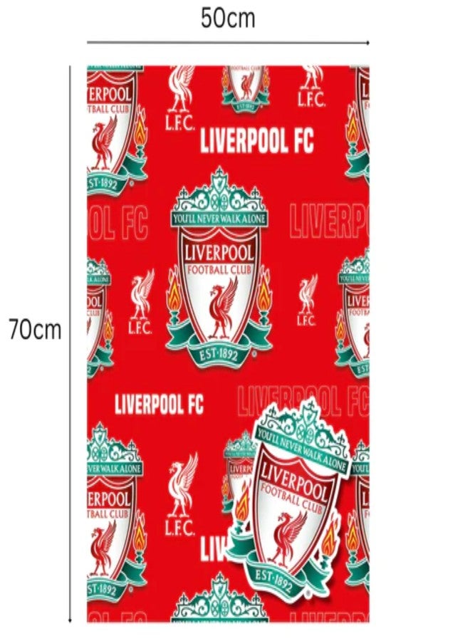 Danilo Promotions LTD Liverpool FC Wrapping Paper 2 Sheets 2 Tags, Liverpool Football Gift Wrap - Image 3