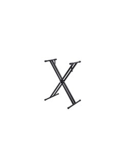 Piano Keyboard Stand -Double X, Infinitely Adjustable, Perfect Stand for Piano Keyboard, Heavy Steel Construction and Pure Locking System Support Stand for Piano Keyboard Instruments