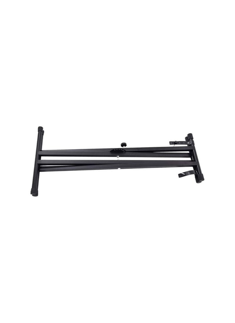 null - Piano Keyboard Stand -Double X, Infinitely Adjustable, Perfect Stand for Piano Keyboard, Heavy Steel Construction and Pure Locking System Support Stand for Piano Keyboard Instruments - Image 1