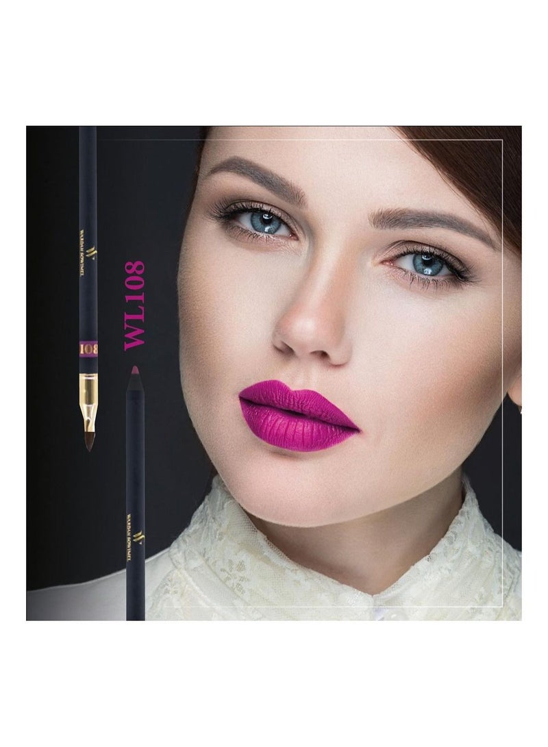 وردة صويمل قلم محدد شفاه من وردة صويمل - الليدي - 108 - Image 1