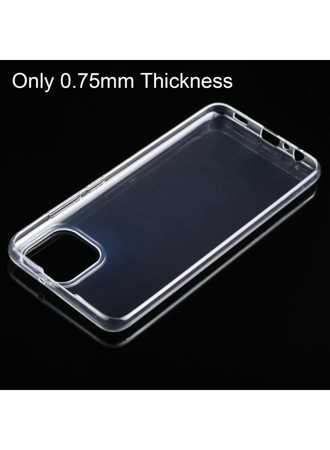 اس-توب جراب لهاتف Samsung Galaxy A03، جراب هاتف ناعم شفاف فائق النحافة مصنوع من مادة TPU بسمك 0.75 مم - Image 5