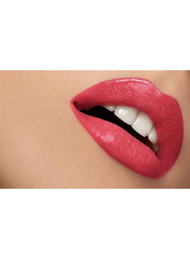 PUPA Milano Miss Milano Lipstick - Creamy, Ultra Pigmented Color For Lips - Nourishing Formula - Crystal-Effect Lipstick - Ultimate Boost Of Volume And Hydration - 500 Love Pearly Red - 0.071 OZ