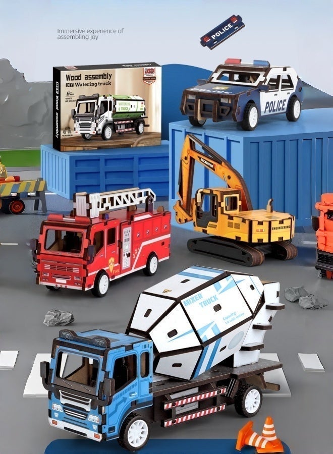 سعودي سيليكت لعبة رافعة خشبية ثلاثية الأبعاد جذابة - مجموعة تجميع نموذجية ممتعة لتعلم العلوم والتكنولوجيا والهندسة والرياضيات - Image 5