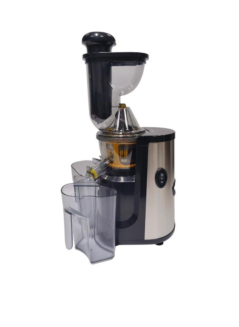 Slow Juicer Machine Cold Press Juicer, Creates Fresh Healthy, High Nutrient Vegetable & Fruit Juice Quiet Motor Reverse Function