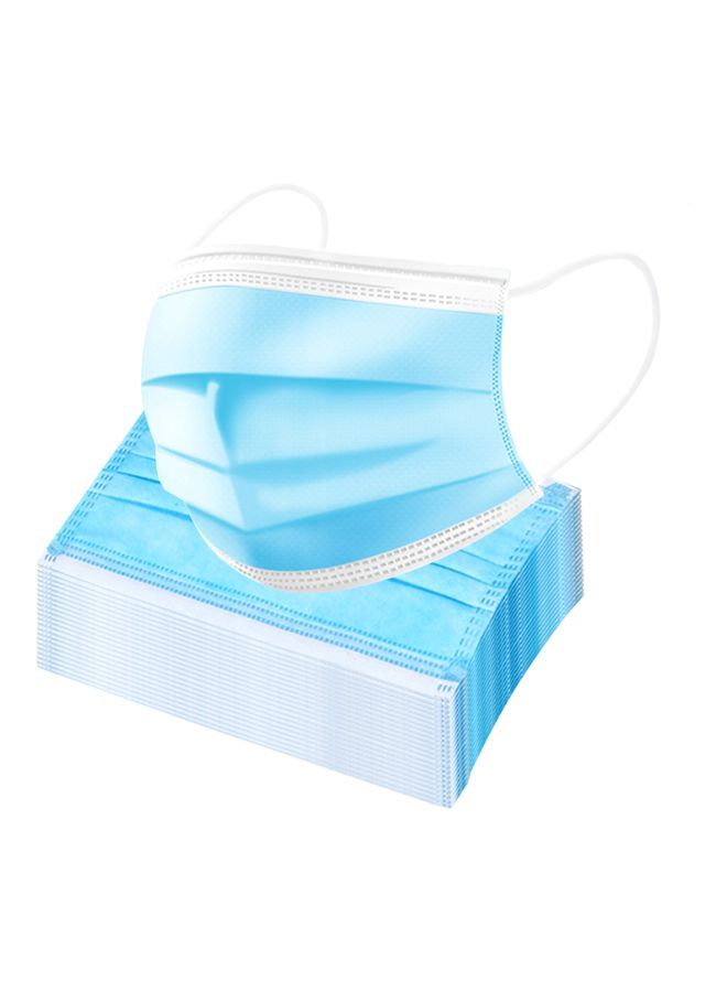 NIBEMINENT Pack Of 50 Disposable Breathable Face Mask Set With Earloop - Image 1