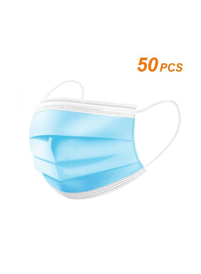 NIBEMINENT Pack Of 50 Disposable Breathable Face Mask Set With Earloop - Image 3