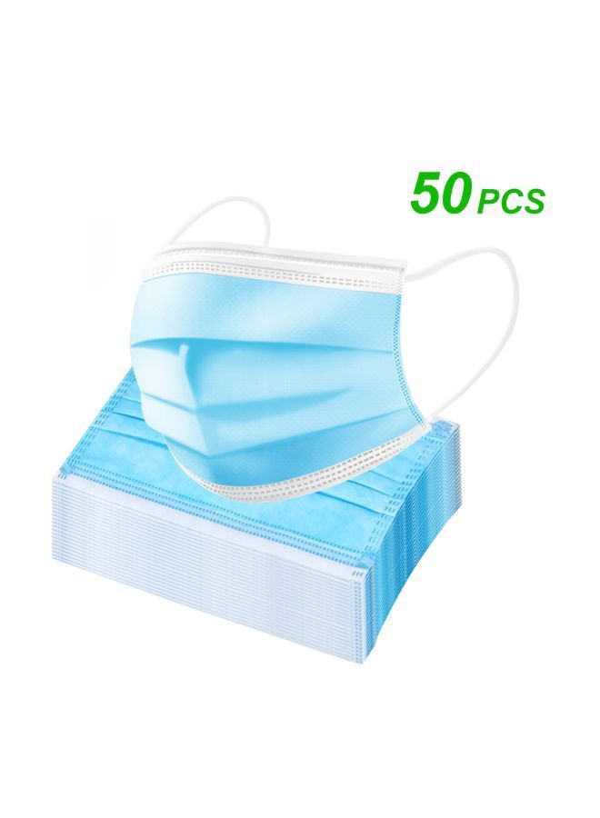 NIBEMINENT Pack Of 50 Disposable Breathable Face Mask Set With Earloop - Image 4