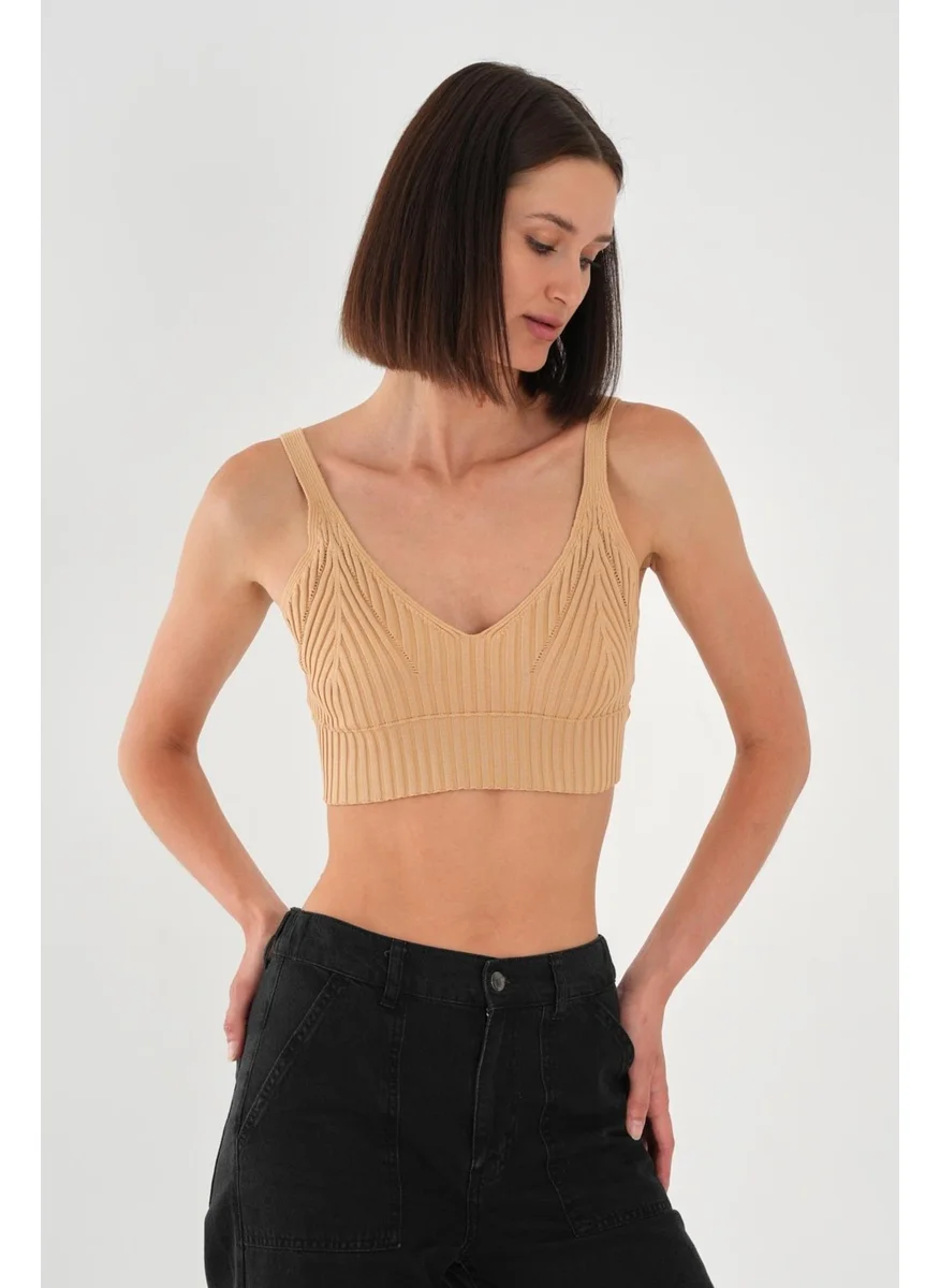 Alexander Gardi Alexandergardi Strappy V Neck Knitted Undershirt