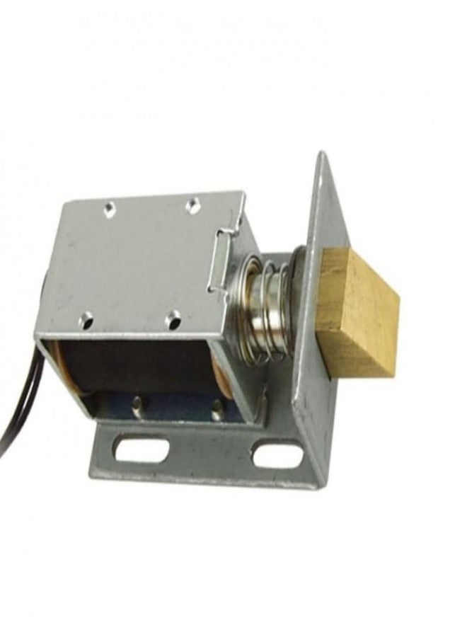 ريس 52 REES52 1240L-12E07 DC 12V 20.6W 5mm Strock 1kg قفل باب كهربائي من نوع الإطار، يعمل بملف لولبي، يثبت الباب مفتوحًا - Image 3