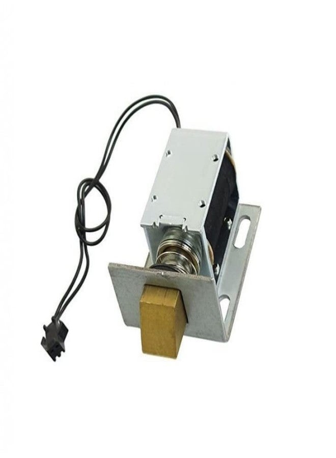 ريس 52 REES52 1240L-12E07 DC 12V 20.6W 5mm Strock 1kg قفل باب كهربائي من نوع الإطار، يعمل بملف لولبي، يثبت الباب مفتوحًا - Image 1