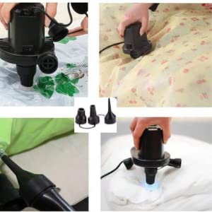 QueenZomy Electrical Air Pump for Bath tub, Balloon, Party and Decoration Regular Plug air Pump I Pack of 1 - Image 2
