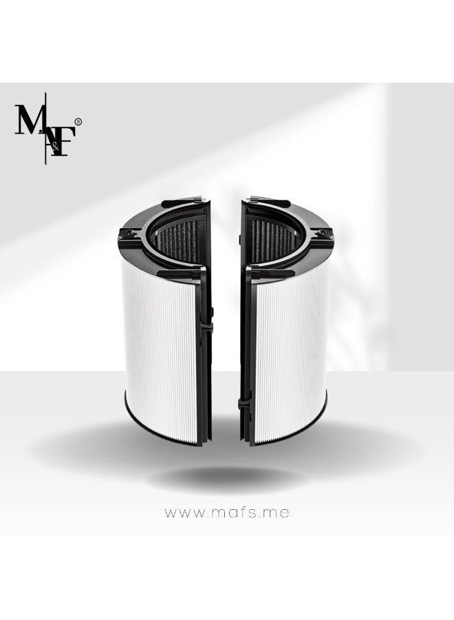 M.A&F's 360° Combi Glass HEPA and Carbon Replacement Filter (TP/HP-04/06/07/09, PH03) 360° Combi Glass Multicolour - Image 1