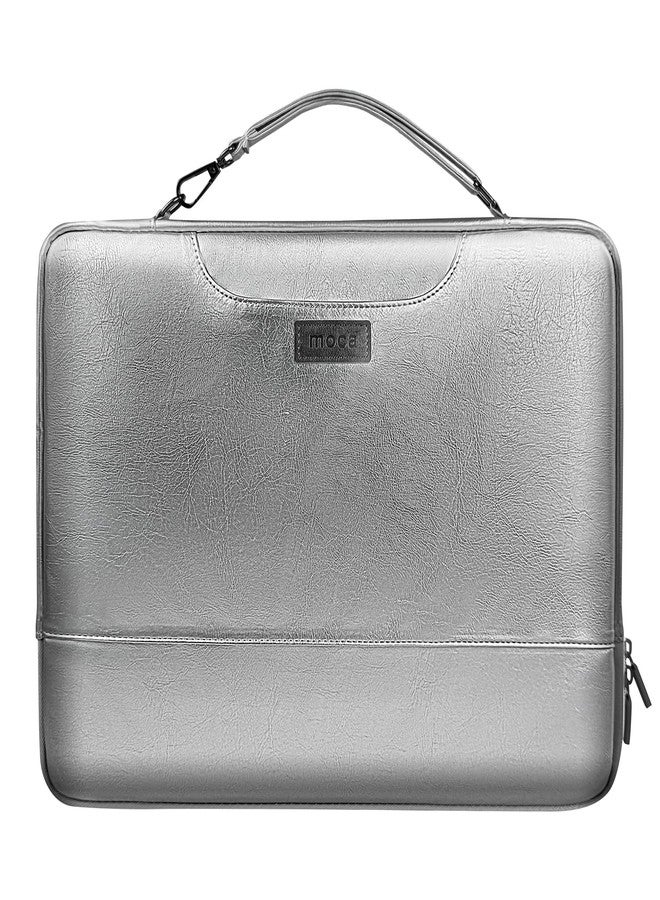 MOCA Leather Laptop Bag Compatible for 15-16 inch Devices - Water Resistant Laptop Case For Men and Women - Handbag Office Accessories - Image 1