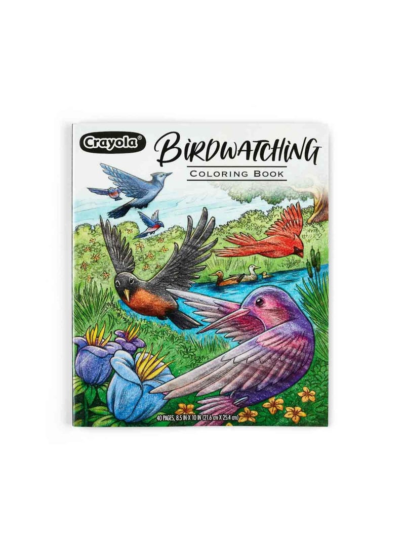 Crayola 40-Page Coloring Book, Bird Watching - Image 3