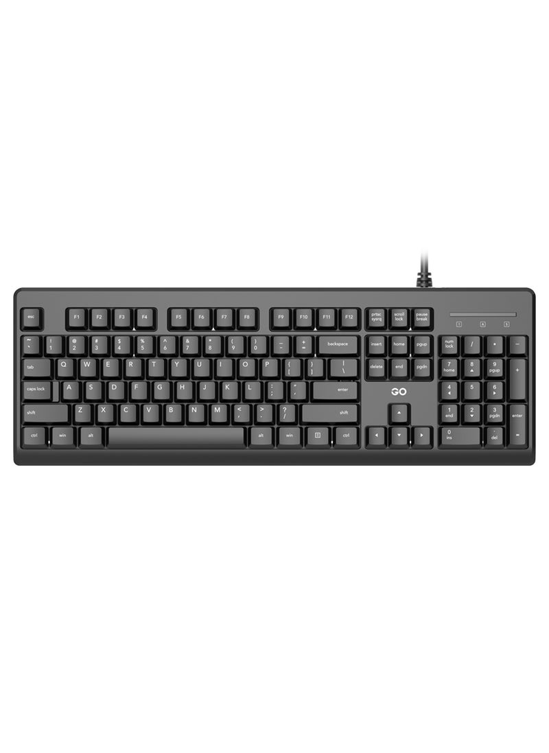 FANTECH - Fantech KM103 Resilient Full Size Gaming/Office Keyboard with Gaming/Office Mouse, Water Resistant, Comfortable Design, Adjustable Stands, Plug & Play Convenience - Image 1