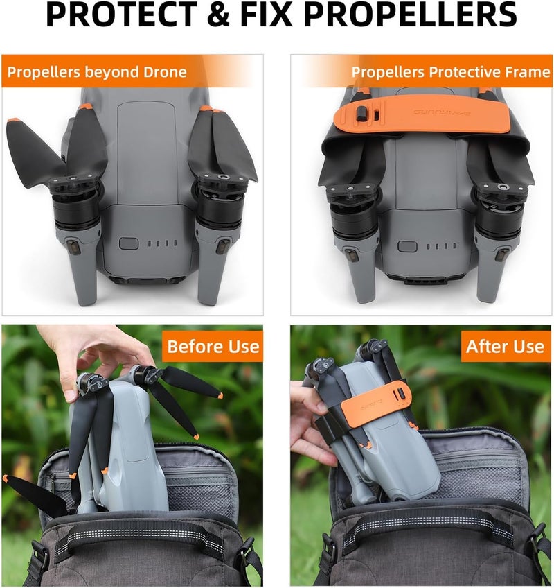 Propeller Holder for DJI Air 3 Accessories, Propeller Guard Strap for DJI Air 3 Propellers, Propeller Protector Stabilizer and Fixator - Image 4