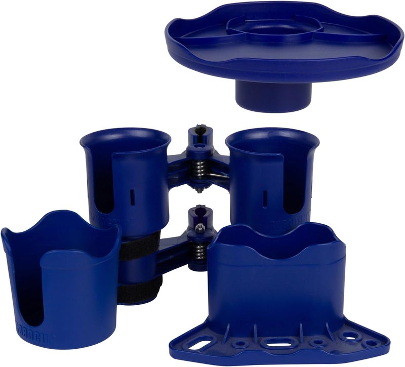 ROBOCUP Plus, (Navy), Add-On Accessory XL Extension Cup Holder, Larger Drink Capacity, Perfect for Boats, Golf Carts, Walkers, Wheelchairs and Work. Made in USA. (Includes 1) - Image 5