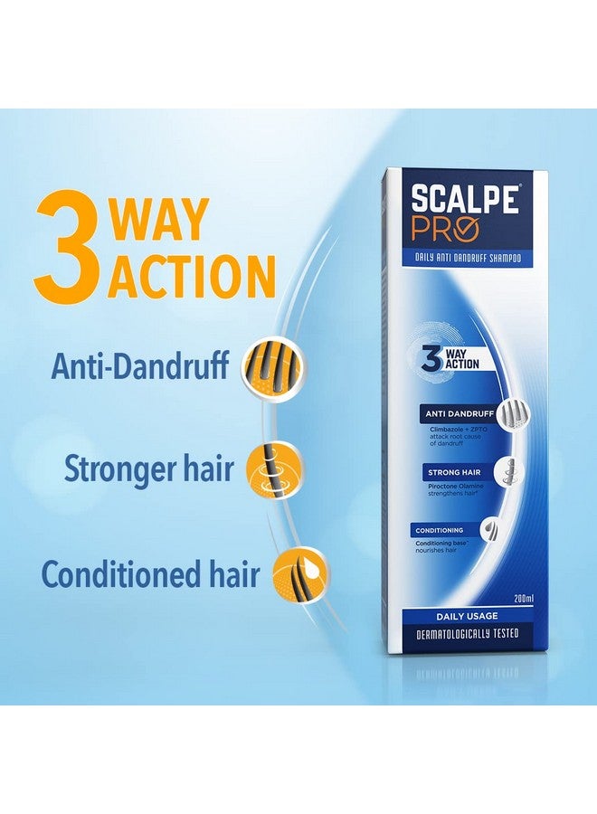 Scalpe Pro Anti Dandruff Shampoo 200Ml - Image 2