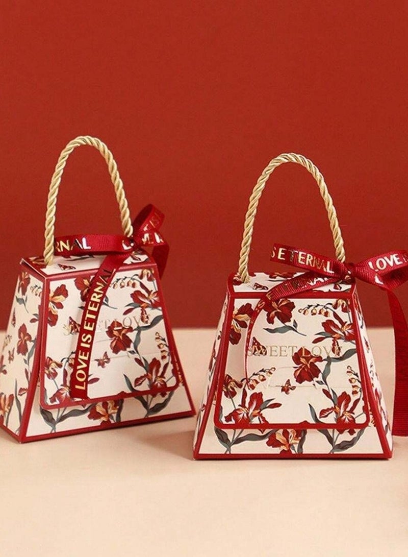 Eid gifts, gift boxes for Eid and birthday gift distributions, ideal for presenting chocolates, sweets or gifts, set of 10 pieces, size (11*13 cm) - Image 1