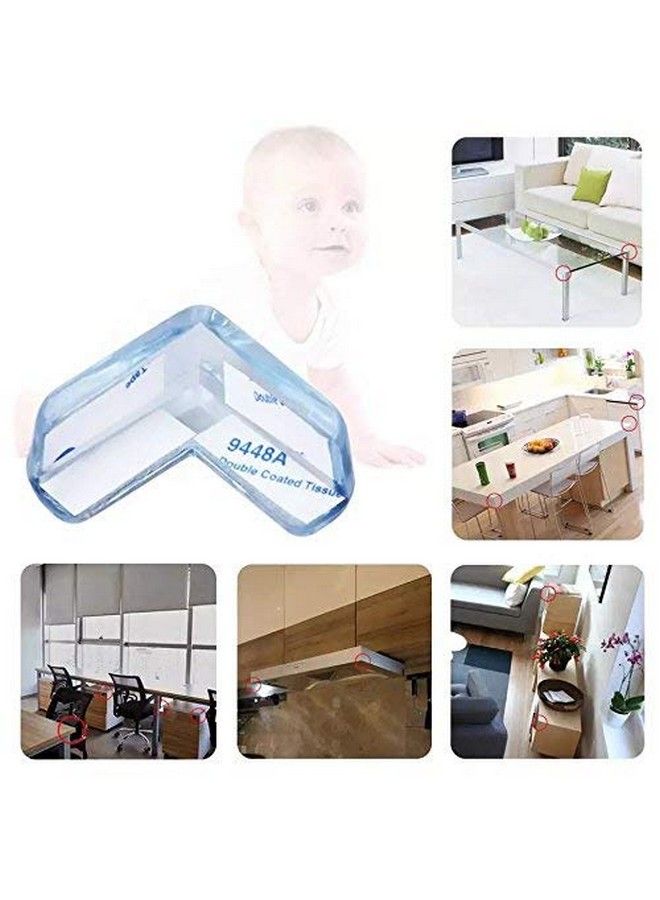 JAPP Transparent Pvc Corner Edge Guards Protector (Pack Of 4) - Image 3