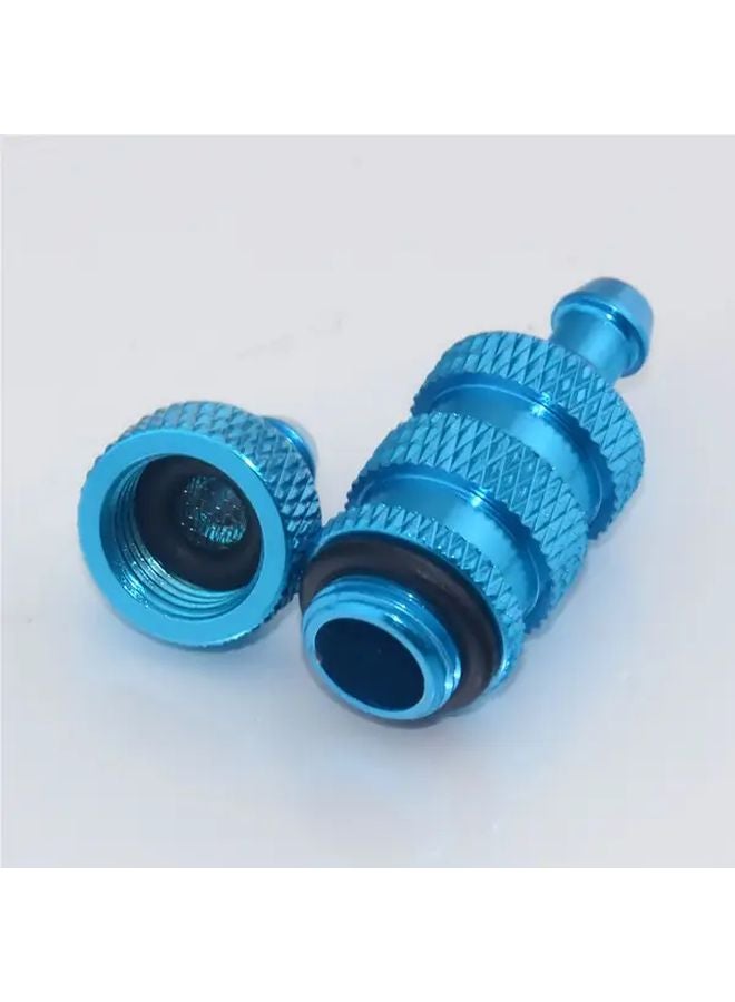 Purple Aluminum Alloy Oil Fuel Filter Upgrade Kit For 1 10 Model Cars Methanol Engine - Image 5