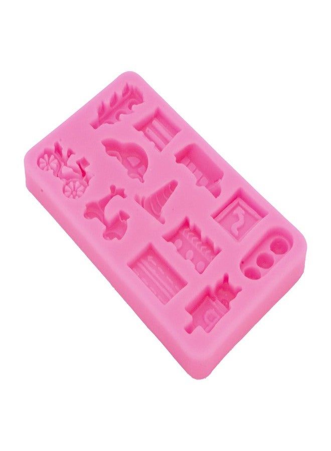 Jansowin 3D Vehicle Car Traffic Bus Silicone Mold Candy Jewelry Earrings Clay Epoxy Resin Chocolate Topper Decoration Decor Desserts Gum Paste Fondant Pudding Cupcake Handmade Ice Cream Jelly Shots Children - Image 3