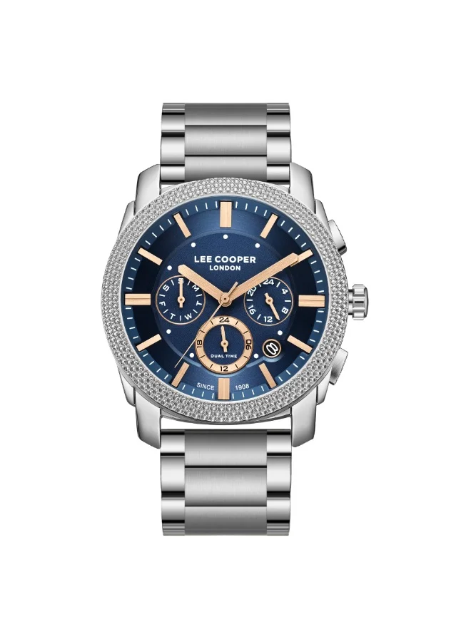 Lee Cooper Men's Metal Multi Function Watch LC08177.390 - 42 mm