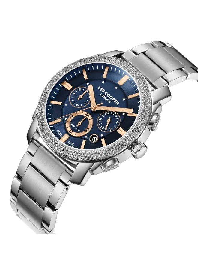 Lee Cooper Men's Metal Multi Function Watch LC08177.390 - 42 mm