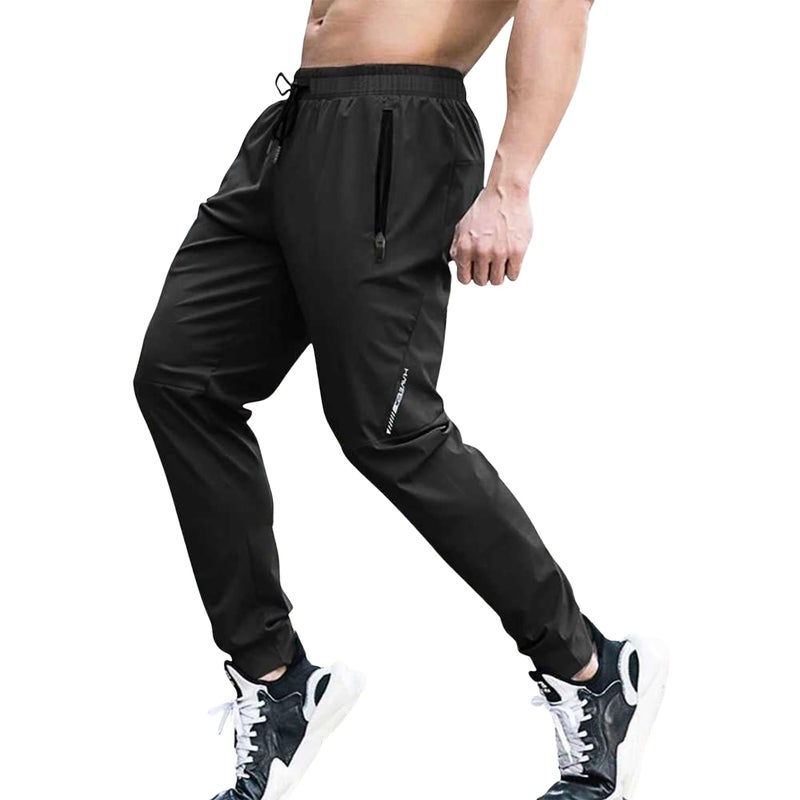 Lymio Track Pant for Men || Regular Fit || Track Pants || Full Elastic Jogger Track Pant (TP-59-Black-S) - Image 5
