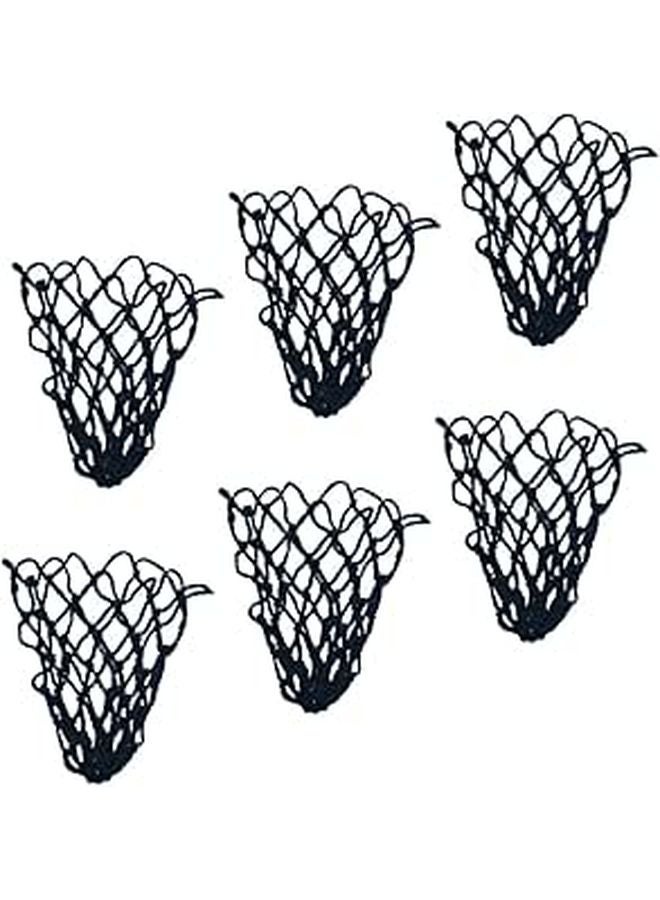 6Pcs Cotton Pool Table Billiard Net Bags Durable Storage Holders for Billiards - Image 1