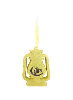 PARTY FUN Ramadan Kareem Thermocol Fanoos 20cm, Illuminate Your Celebrations Golden Color  - Image 1